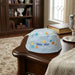 Light Blue Night Kippah for Children 22 cm- Yeled Tov