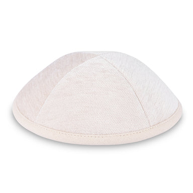 Fabric Kippah 17 cm - Off White