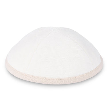 Fabric Kippah 19 cm - Gray