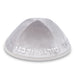 Velvet Kippah "Art-man" with Embossed Letters Size 4- Green - Silver