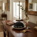 Black Terylene Kippah 18cm- "Chabad" - with Embroidery