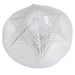 Satin Kippah 19cm- With Silvered Star Of David And Trim