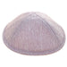 Elegant Fabric Kippah, 19 cm - Purple