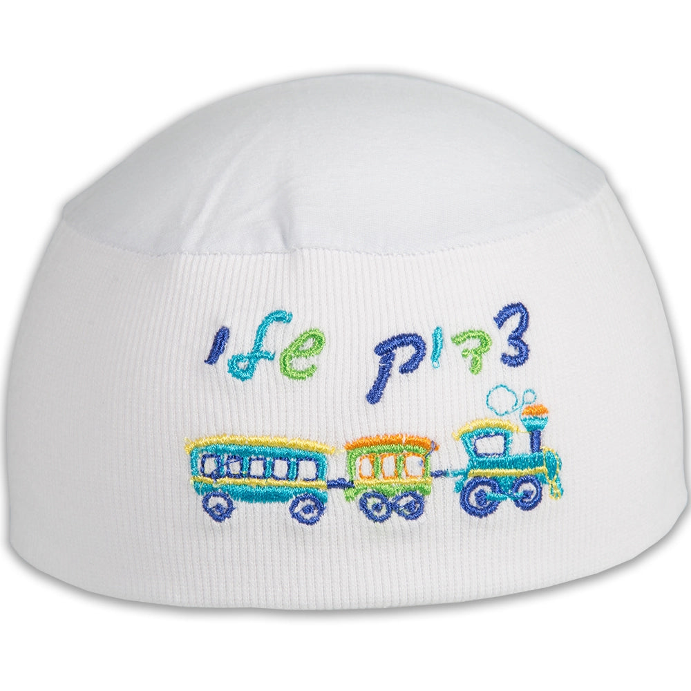 C WHITE NIGHT KIPPAH FOR CHILDREN