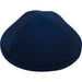 Elegant Black Kippah Size 2 17.5 cm - Dark Blue