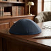 Elegant Dark Blue Kippah Size 2 17.5 cm