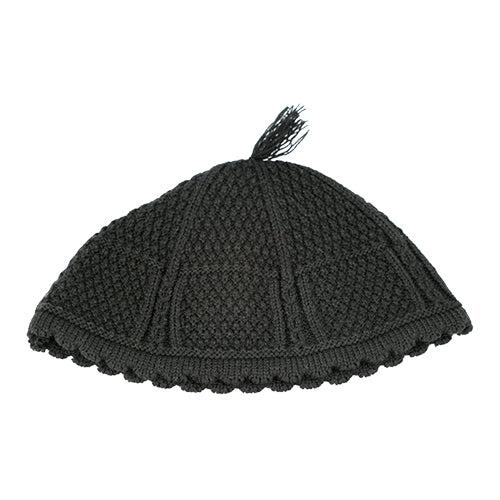 Black Nachman Kippah 22 cm