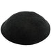 Knitted Dmc Kippah 12 cm Plain Black