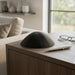 Linen Elegant Kippah Black Size 3 18.5cm