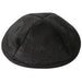 Ultra Suede Kippah 17 cm, with Pin Spot - Black