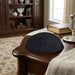 Frik Kippah 24 cm- Black with Holes