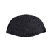 Frik Kippah 24 cm- Black with Holes