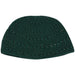 Frik Kippah 24 cm- Green with Holes