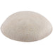 Knitted D.m.c Kippah 15cm - White