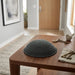 Knitted D.m.c Kippah 20cm - Dark Gray