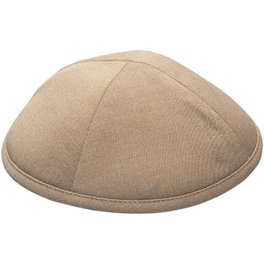 Fabric Kippah "Artman" 16 cm- Brown