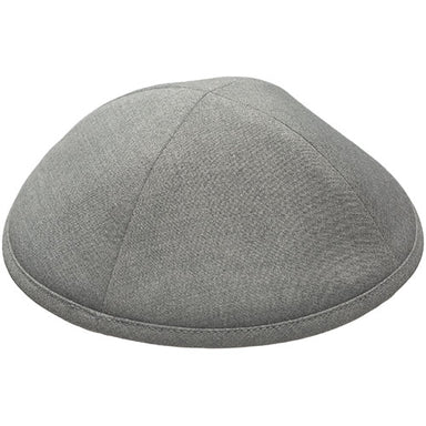 Fabric Kippah "Artman" 18 cm- Gray