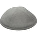 Fabric Kippah "Artman" 18 cm- Gray