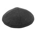 Fabric Kippah 16 cm- Dark Gray