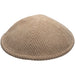 Corduroy Kippah "Artman" 16 cm- Brown