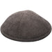 Corduroy Kippah "Artman" 18 cm- Gray