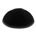 Black Velvet Kippah "Art-men" Size 3- 6 Parts with Rim