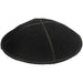 Leather Kippah "Art-men" 16 cm- Black