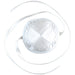 White Satin Baby Kippah 9 cm ++ Strings - Silver