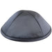 Satin Kippah Deluxe 20cm- with Pin Spot- Gray