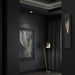 Polymer "Concrete" Mezuzah 15 cm, Stone - Like, Black - Gold