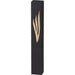 Polymer "Concrete" Mezuzah 15 cm, Stone - Like, Black - Gold