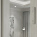 Concrete-like Polymer Mezuzah 12 cm - White