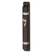 Mezuzah 12 cm Nut Color- Semi Round with Back - Brown