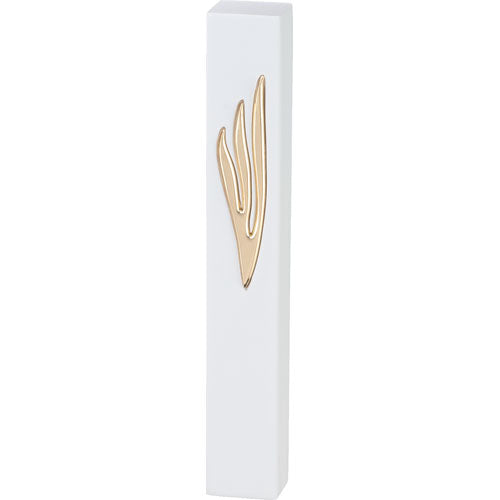 Polyresin "Cement" Mezuzah 15 cm, Stone