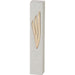Polymer "Concrete" Mezuzah 12 cm, Stone - Like - Silver