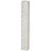 Bright Concrete-like Polymer Mezuzah 12 cm - White