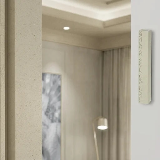 Concrete-like Polymer Mezuzah 12 cm
