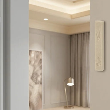 Beige Polymer Mezuzah 20 cm