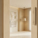 Beige Polymer Mezuzah 20 cm
