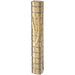 Polymer Stone-like Mezuzah 25 cm - Gold with Silicon Cork