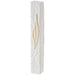 Polymer Stone-like Mezuzah 20 cm - White-gold