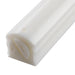 Plastic Mezuzah with Screw 12cm- Clear with Silver Shin