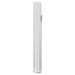 Plastic Mezuzah with Screw 12cm- Clear with Silver Shin