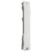 Plastic Clear Mezuzah with Rubber Cork 12 cm - "Jerusalem" with Silver Shin