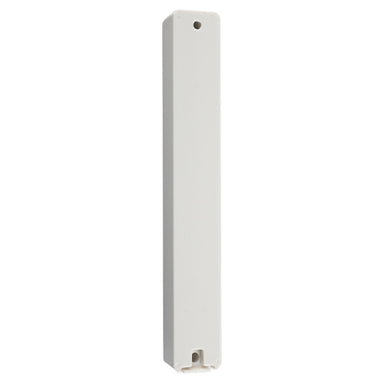 Plastic Mezuzah 15cm 3d Metallic Paint- Checkered Design