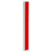 Aluminium Mezuzah 15cm 3d Painted- White Striped Design