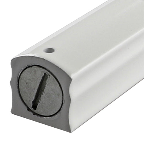 Mezuzah Case Aluminum 12cm Silver