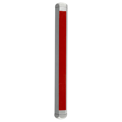 Aluminum Mezuzah 10 cm- Silver - Glossy