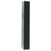 Glass Mezuzah with Metal Plaque 12 cm