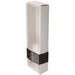 Glass Mezuzah with Metal Plaque 20 cm